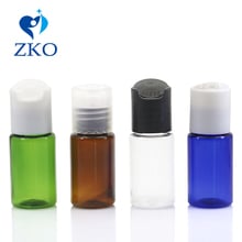 10ml Plastic Disc Cap Bottle Free Shipping Empty Refillable Portable Essential Oil Liquid Container Travel Squeeze Round Bottles 2024 - buy cheap