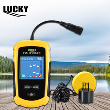 Lucky Fish Finder Ice Fishing Sea Fishing Accessories Depth Finder Fishfinder Echo Sounder Sonar  LCD Hot Sale FFC1108-1 2024 - buy cheap