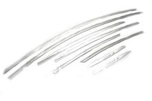 Chrome Side Upper Edge Window Trim Set For Ford Focus MK3 Sedan 2012-2013 2024 - buy cheap