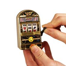 New Mini Casino Jackpot Fruit Slot Machine Money Box Game Toy For Kids Adult Decompression Fruit Slot Machine Mini Funny Gag Toy 2024 - buy cheap