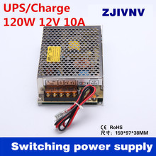 120W 12V 8A AC-DC UPS/Charge function switching power supply input 110/220vac battery charger output 13.8v SC-120-12 2024 - buy cheap