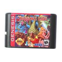 Dragons Lair 16 bit MD Game Card For Sega Mega Drive For Genesis 2024 - buy cheap