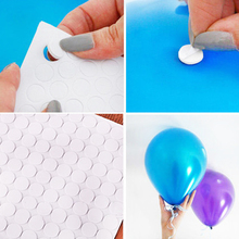 100 точек крепления воздушного шара клей точка прикрепить воздушные шары к потолку или настенные наклейки товары для дня рождения свадьбы 2024 - купить недорого