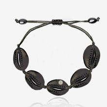 boho black metallic mens seashell bijoux bracelet femme men pulseira feminina Cowry Shell Bracelet jewelry bracelets women gift 2024 - buy cheap