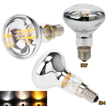 10 шт./лот E27 светодиодная лампа накаливания R50 R63 R80 3 Вт 4 Вт 5 Вт E14, Сменные лампы накаливания, 30 Вт 40 Вт 50 Вт 220 В 2024 - купить недорого