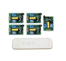 Sistema de interruptor com controle remoto sem fio, ac 220 v, rf, para tela de projeção do motor, porta de garagem, persianas, obturador, 433mhz