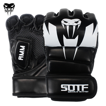 SOTF Adults MMA Venomous snake Multicolor Boxing gloves MMA Tiger Muay Thai gloves muay thai boxing fight glove Sanda pads box 2024 - buy cheap