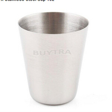 1PC Polished Mini 35ml Stainless Steel Wine Drinking Shot Glasses Barware Cup 2024 - buy cheap