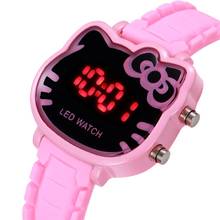Children Watch Led Sports Kids Watches Girls Cartoon Dial Led Digital Clock Bracelet Wristwatches For Boys And Girls Reloj Nino 2024 - buy cheap