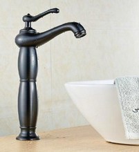 Grifería mezcladora de grifo de lavabo de baño con mango único de bronce frotado con aceite anf288 2024 - compra barato