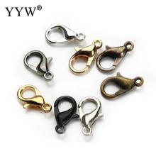 50pcs/lot 14x7mm Metal Lobster Clasps Hooks Gold/Silver Lobster Clasps Hooks For Jewelry Making Findings DIY Necklace Bracelets 2024 - buy cheap