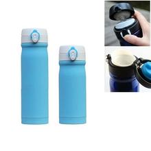 blue Bycicle Water Bottle Bike team Stainless Steel Outdoor Sport Cycling Water Bottle 300ml Vacuum Flask With Dust Cover 2024 - buy cheap