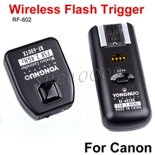 YONGNUO RF-602 2.4GHz Wireless Flash Trigger Receiver with Studio Cord for Canon 600D 550D 450D 1100D Camera 2024 - купить недорого