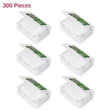 Disposable Dental Floss Case Oral Hygiene 300 Pieces Nylon Wire Flossers Deep Cleaning Gums Tooth Cleaning Stick 2024 - buy cheap