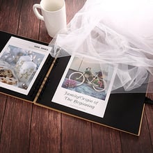 Álbum de recortes de 20/40 páginas, manualidad de papel artesanal, regalos para el Día de San Valentín, libro de recuerdos de aniversario de invitados de boda 2024 - compra barato