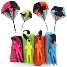 3Pcs/set Hand Throwing Parachutes Kite Kids Mini Play Parachute Soldier Toy Children's Educational Toys Kites 2024 - buy cheap