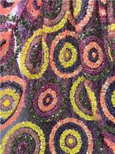 Tessel fringel Sophia-12.330 venda Quente lantejoulas africano tecido de renda tule bordado laço de tecido de malha 2024 - compre barato