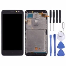 LCD Screen and Digitizer Full Assembly with Frame for Lenovo A606 2024 - buy cheap