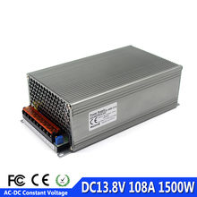 Switch Power Supply Adapter DC13.8V 108A 1500W Driver Transformer 110V 220V AC to DC 13.8V Converter For RGB LED Strip light CNC 2024 - buy cheap