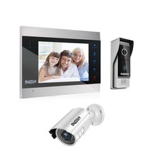 TMEZON 7 Inch Video Door Phone Intercom Doorbell Home Security System Door Speaker Call Panel+7 inch Monitor +1200TVL Camera 2024 - buy cheap
