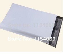 Оптовая продажа, 100 шт./лот, 15x16 + 4 см, белые самоклеющиеся курьерские пакеты, пластиковые полиэтиленовые пакеты для почтовых отправлений 2024 - купить недорого