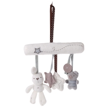 Muñeco de felpa cama colgante cochecito de bebé juguetes de coche lindo conejo estrella de peluche cunas BC1012 2024 - compra barato