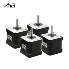 Anet 4pcs/lot 42 Stepper Motor Large Torque 2 phase Screw Motor Drive Control NEMA 17 Stepping Motor With Cable for 3D Printer 2024 - buy cheap