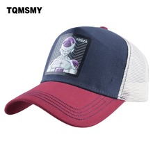 TQMSMY Unisex Men's Mesh Baseball Hats Anime Character Caps Women&Men Snapback Cap Trucker Hat Summer Bone gorras TMDH100 2024 - buy cheap