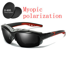 2019 mulheres NOVAS dos homens óculos polarizados óculos de sol Feitos Sob Encomenda Menos Prescrição Miopia Lente miopia dos homens óculos de condução UV400 FML 2024 - compre barato
