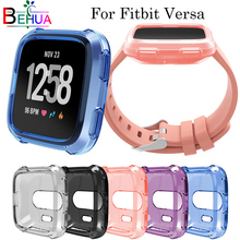 TPU Silicone Cover Case Watch Casing Guard Protector For Fitbit Versa Smart watch Accessories 2024 - buy cheap