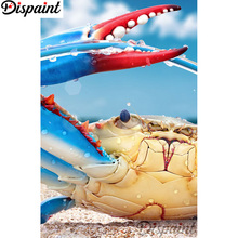 Dispaint Full Square/Round Drill 5D DIY Diamond Painting "Animal crab scenery" 3D Embroidery Cross Stitch Home Decor Gift A12617 2024 - buy cheap