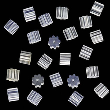 50Pcs Transparent Rubber Stud Earring Backs Hooks Stoppers Post Fastener Accessories For Making Earrings Finding New 2024 - buy cheap