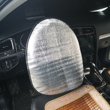 1 Uds doble grueso volante de coche cubierta tipo parasol papel de aluminio contra el calor resistente al calor accesorios Automotrices 2024 - compra barato