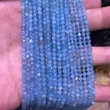 Natural Topa z Beads,3mm Faceted Round Spacer beads,Gem stone faceted seed beads,Tiny Beads,15.5"/string 2024 - buy cheap