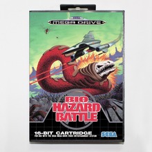 Bio-Hazard Battle Game Cartridge 16 bit MD Game Card With Retail Box For Sega Mega Drive For Genesis 2024 - buy cheap