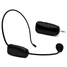 Hot 2 in 1 Handheld Uhf Wireless Microphone Professional Head-Wear Mic Voice Amplifier for Speech Teaching 2024 - buy cheap