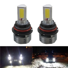 Par automóvel carro auto novo 90 w 9000lm kit carro cob led farol lâmpadas 9004 hi/lo feixe (9007 h13 h4 h/l) ajuste carro erro livre 2024 - compre barato