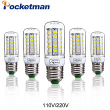 1Pcs E27 E14 LED Corn Bulb 220V 110V SMD5730 LED lamp Spotlight 24LED 36LEDs,48LEDs,56LEDs,69LEDs For led light free shipping 2024 - buy cheap