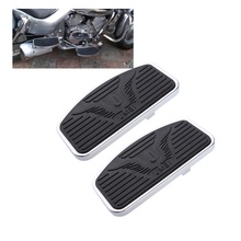 2 Pieces Motorcycle Front Rider Footboard Floorboard for Honda VTX 1300 VTX 1800 2024 - buy cheap