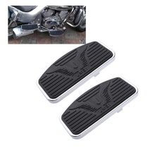 2 peças Da Motocicleta Frente Rider Footboard Floorboard para Honda VTX 1300 VTX 1800 2024 - compre barato