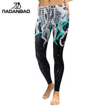 NADANBAO New Style 2019 Leggings Women Galaxy Space Legging Fitness Digital Print Octopus Slim Workout Plus Size  Legins 2024 - buy cheap