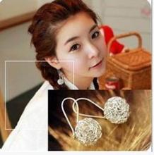 OMH wholesale 6pair off 47% = $0.37/pair  Fashion Lovely Delicate Hollow out Ball Dangle Earrings EH257 2024 - buy cheap