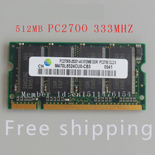 512 MB PC2700 DDR333 333 МГц DDR1 200pin Sodimm 333 МГц карта памяти для ноутбука компьютера Бесплатная доставка 2024 - купить недорого