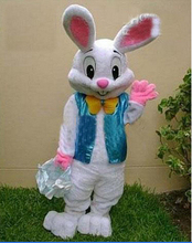 Sell Like Hot Cakes Professional Easter Bunny Mascot costume Bugs Rabbit Hare Adult 2024 - buy cheap