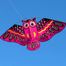 TELOTUNY 3D воздушные змеи в виде совы, летающие игрушки для детей, для всей семьи, уличные спортивные воздушные змеи, воздушный змей, двойная леска, Delta Kite Z0524 2024 - купить недорого