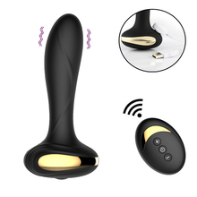 Wireless Remote Prostate Massage Warm Vibrator Smart Heating Sex Anal Vibrators 10 Modes G-spot Butt Plug Dildo Vibrator for Men 2024 - buy cheap