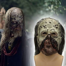 Máscara zumbi cosplay os batedores de máscara cesto de látex máscaras assustadoras do dia das bruxas 2024 - compre barato