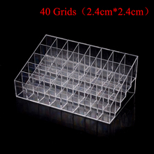 40/36/24 Grids Multifunctional Lipstick Stand Case Home Bedroom Cosmetic Makeup Tools Organizer Holder Plastic Box High Quality 2024 - buy cheap
