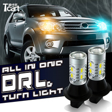 Tcart For Nissan Juke DRL PY21W BAU15S Daytime Running Light & Front Turn Signals all in one 2024 - buy cheap
