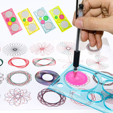 Painting Multi-function Puzzle Spirograph Geometric Ruler Drafting Tools For Students Drawing Toys Children Learning Art Tool 2024 - buy cheap